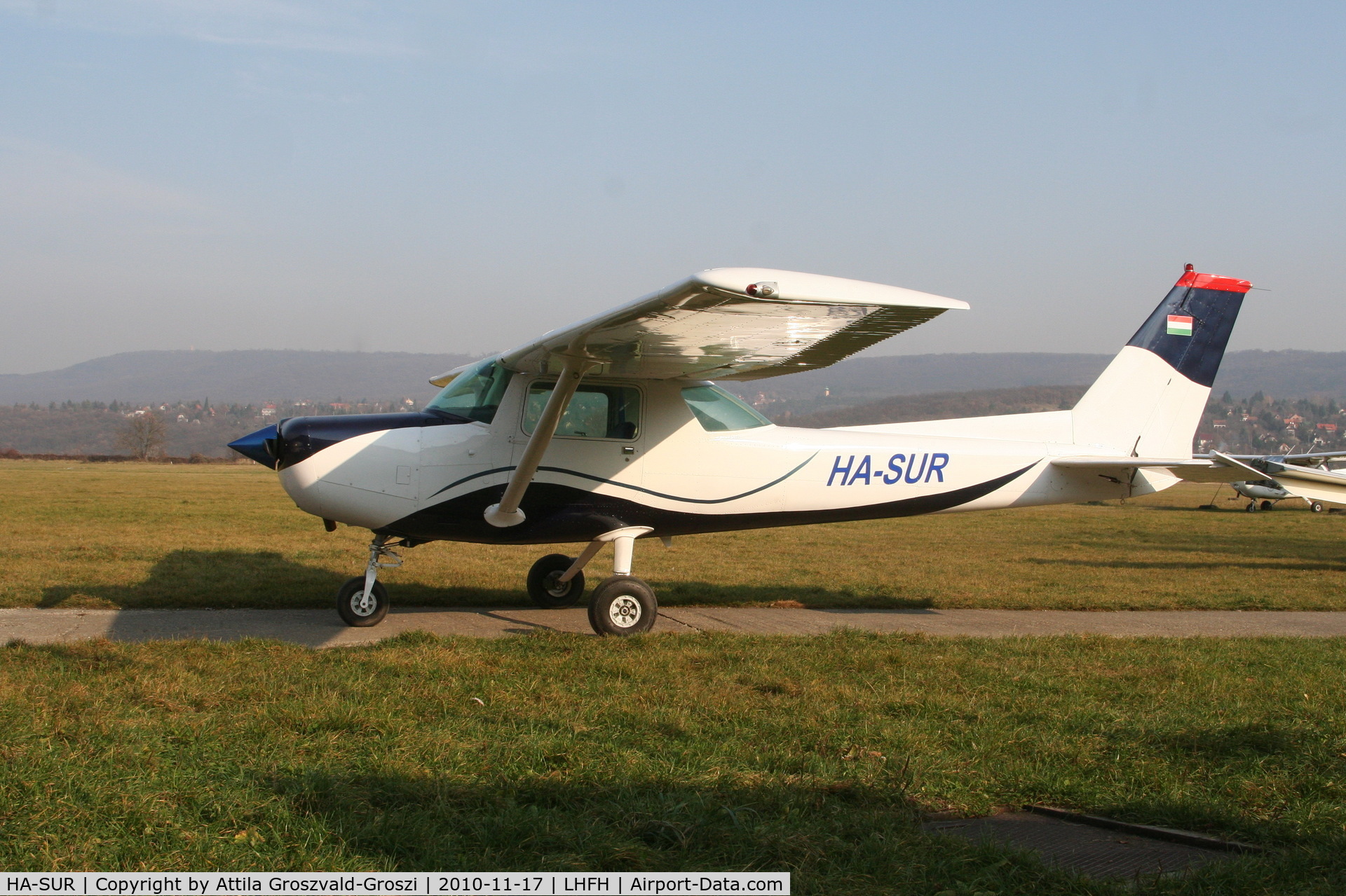 HA-SUR, Cessna 152 C/N 15283620, LHFH, Farkashegy Airport, Hungary