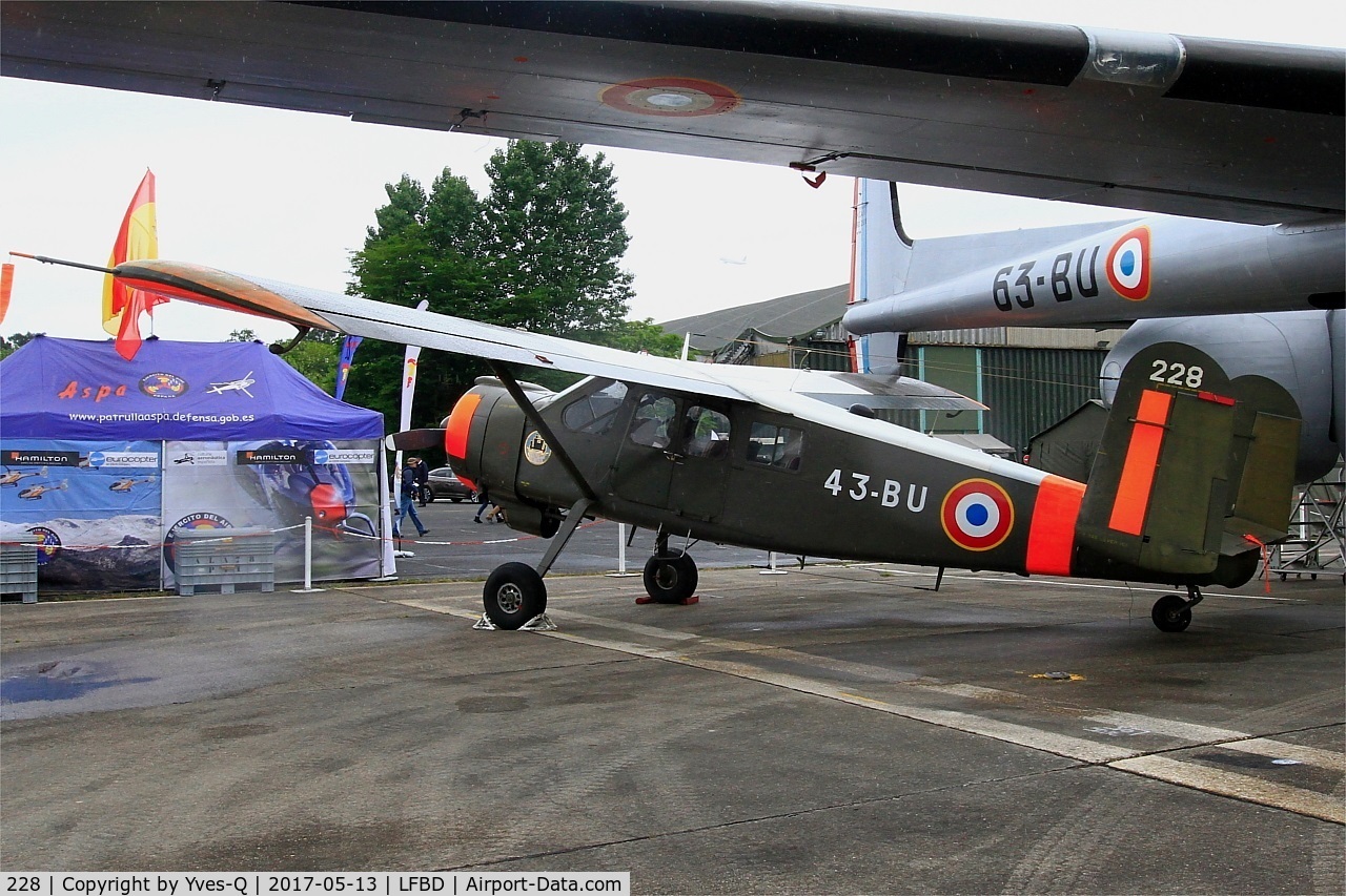 228, Max Holste MH.1521M Broussard C/N 281, Max Holste MH.1521M Broussard, C.A.E.A museum, Bordeaux-Merignac Air base 106 (LFBD-BOD)