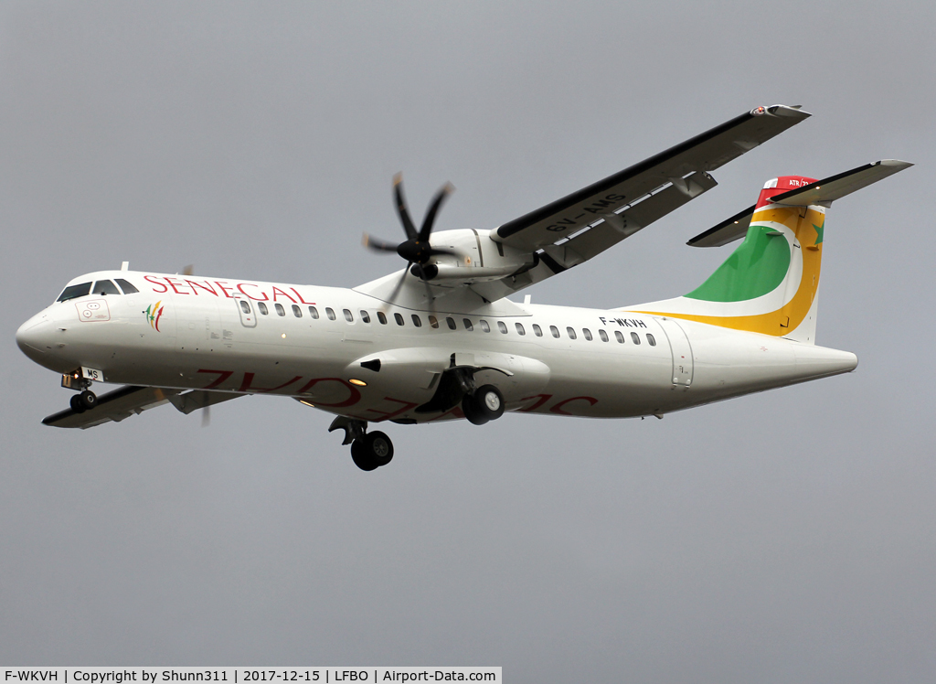 F-WKVH, 2017 ATR 72-600 (72-212A) C/N 1447, C/n 1447 - To be 6V-AMS