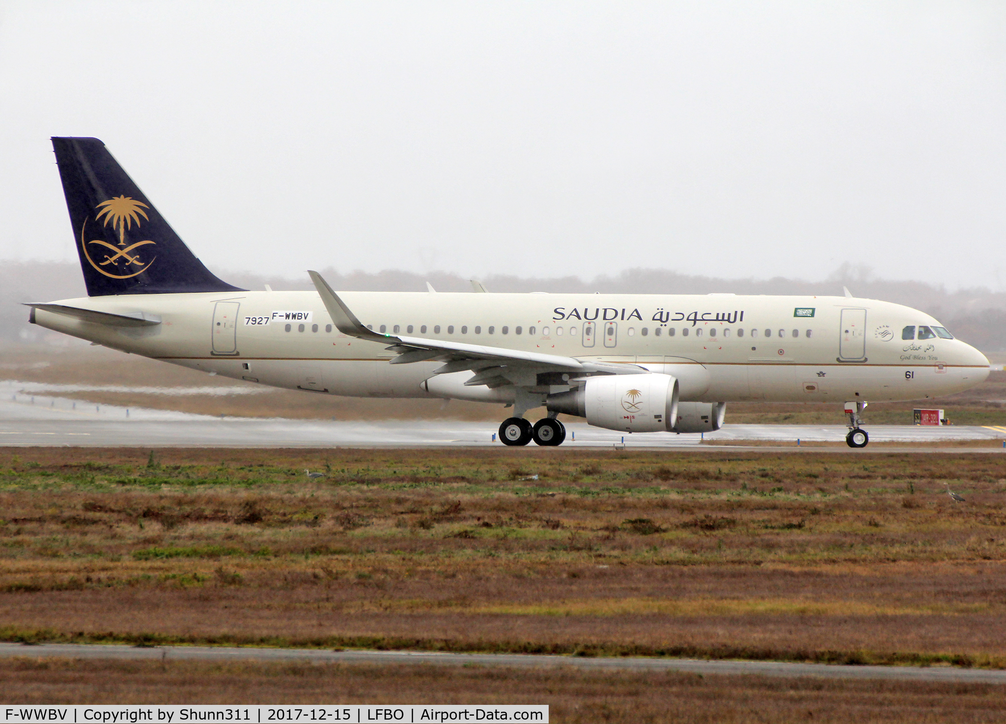 F-WWBV, 2017 Airbus A320-214 C/N 7927, C/n 7927 - To be HZ-AS61