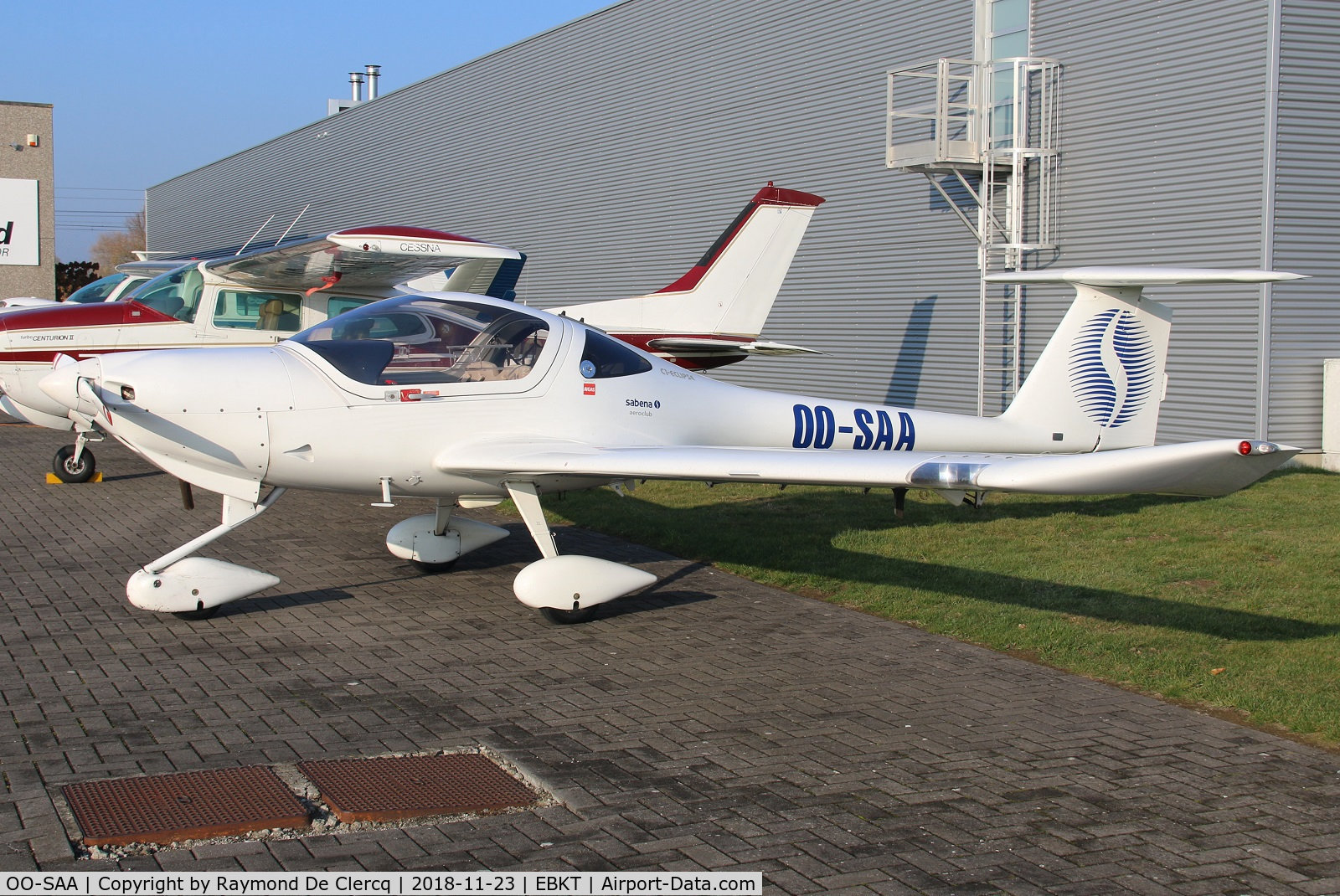 OO-SAA, 2002 Diamond DA-20-C1 Eclipse C/N C0190, At Wevelgem.