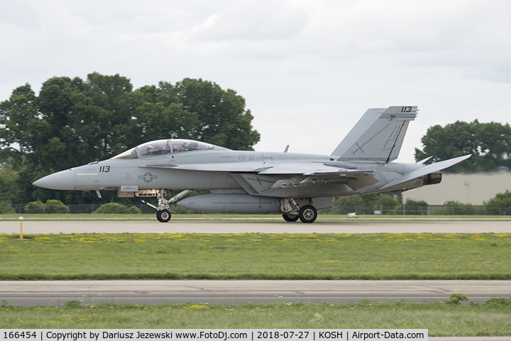 166454, Boeing F/A-18F Super Hornet C/N F089, F/A-18F Super Hornet 166454 AC-113 from VFA-32 