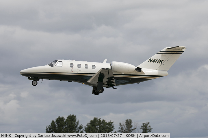 N4HK, 1994 Cessna 525 CitationJet CJ1 C/N 525-0049, Cessna 525 CitationJet CJ1  C/N 525-0049, N4HK