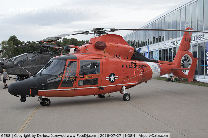 6588, Aérospatiale HH-65C Dauphin C/N 6288, MH-65D Dolphin 6588  from   CGAS Detroit, MI