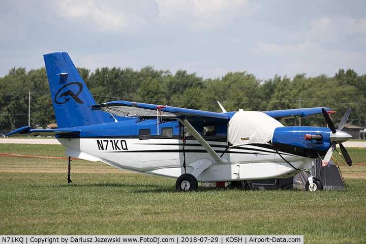 N71KQ, 2012 Quest Kodiak 100 C/N 100-0071, Quest Kodiak 100 C/N 100-0071, N71KQ