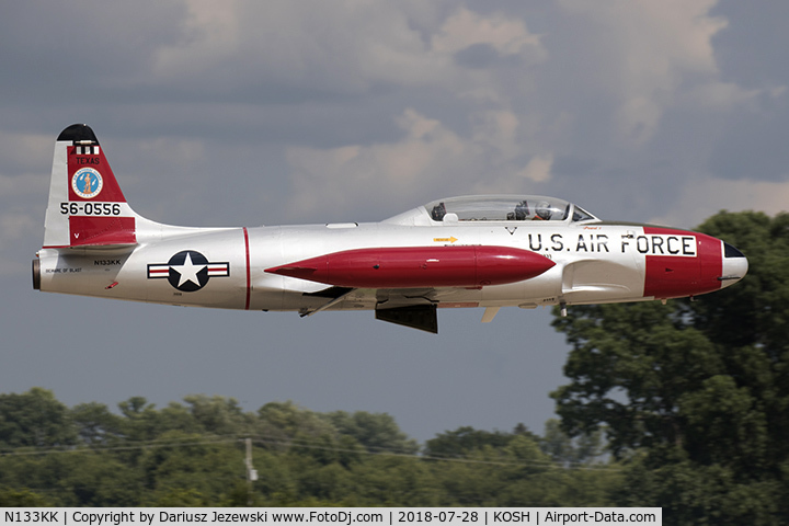 N133KK, Canadair T-33AN Silver Star 3 C/N T33-556, Canadair T-33 Shooting Star 