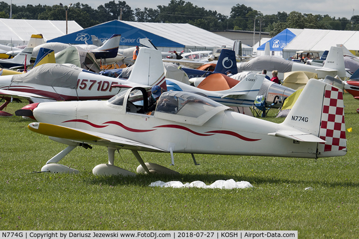 N774G, 2006 Vans RV-6A C/N 001, Vans RV-6A  C/N 1, N774G