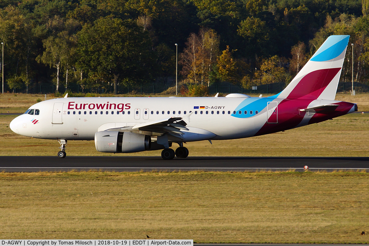 D-AGWY, 2013 Airbus A319-132 C/N 5941,         