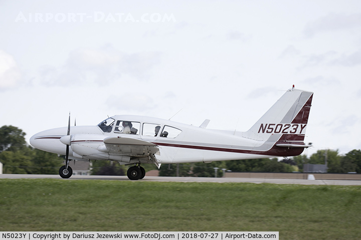 N5023Y, 1962 Piper PA-23-250 C/N 27-2027, Piper PA-23-250 Aztec  C/N 27-2027, N5023Y