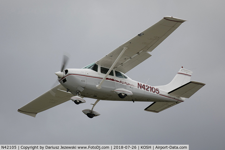 N42105, 1968 Cessna 182L Skylane C/N 18258854, Cessna 182L Skylane  C/N 18258854, N42105