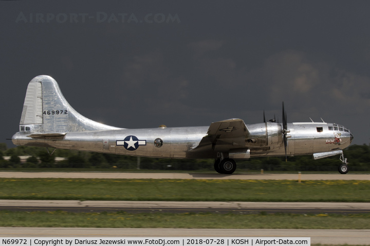 N69972, 1944 Boeing TB-29 (B-29-70-BW) Superfortress C/N 10804, Boeing B-29 Stratofortress 