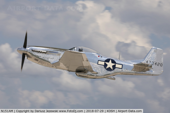 N151AM, 1944 North American P-51D Mustang C/N 122-39879, North American F-51D Mustang  C/N 4473420, NL151AM