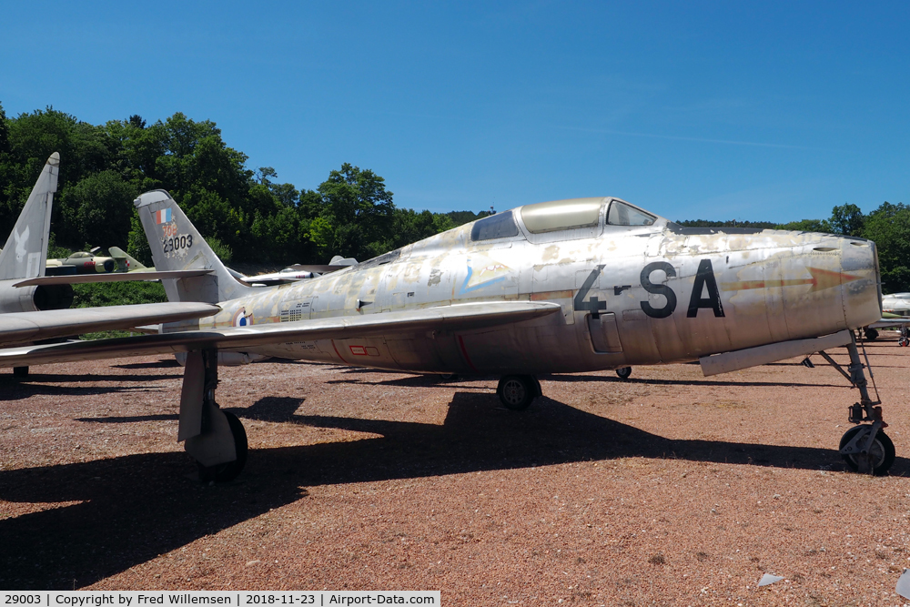 29003, General Motors F-84F Thunderstreak C/N Not found 52-9003, 
