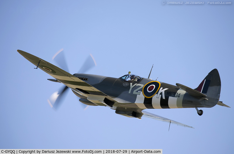 C-GYQQ, 1945 Supermarine Spitfire IXe C/N TE294, Supermarine Spitfire Mk.IX  C/N TE294, C-GYQQ