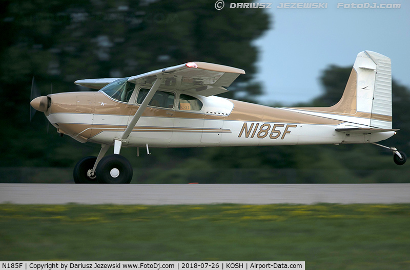 N185F, 1957 Cessna 180A C/N 50123, Cessna 180A Skywagon  C/N 50123, N185F