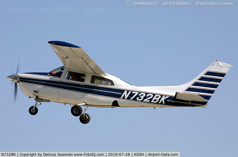 N732BK, 1976 Cessna T210L Turbo Centurion C/N 21061385, Cessna T210L Turbo Centurion  C/N 21061385, N732BK