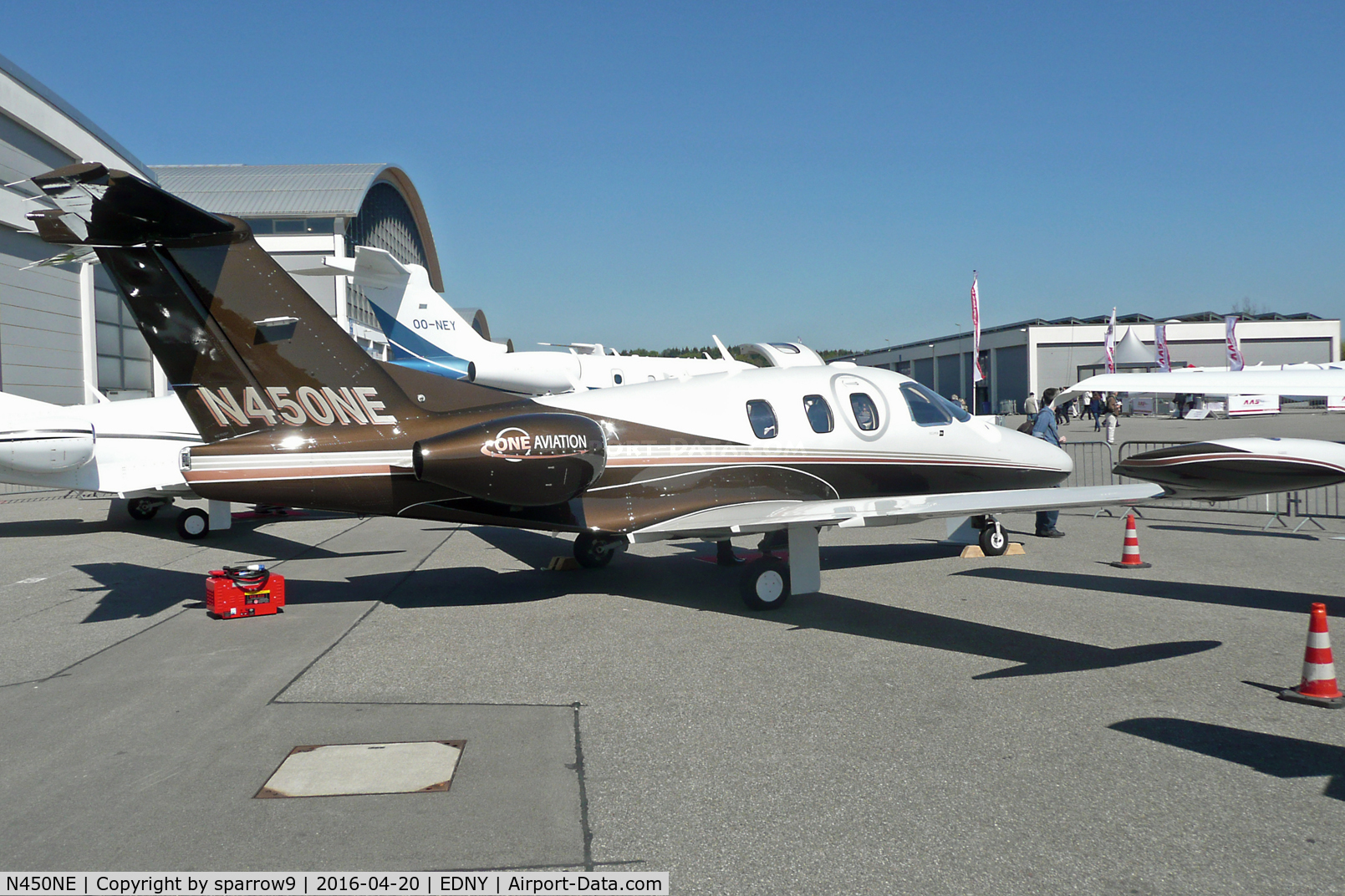 N450NE, 2015 Eclipse Aviation Corp EA500 C/N 550-0280, AERO Friedrichshafen/GER
