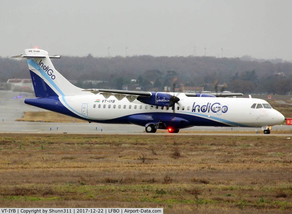 VT-IYB, 2017 ATR 72-600 C/N 1465, Delivery day...