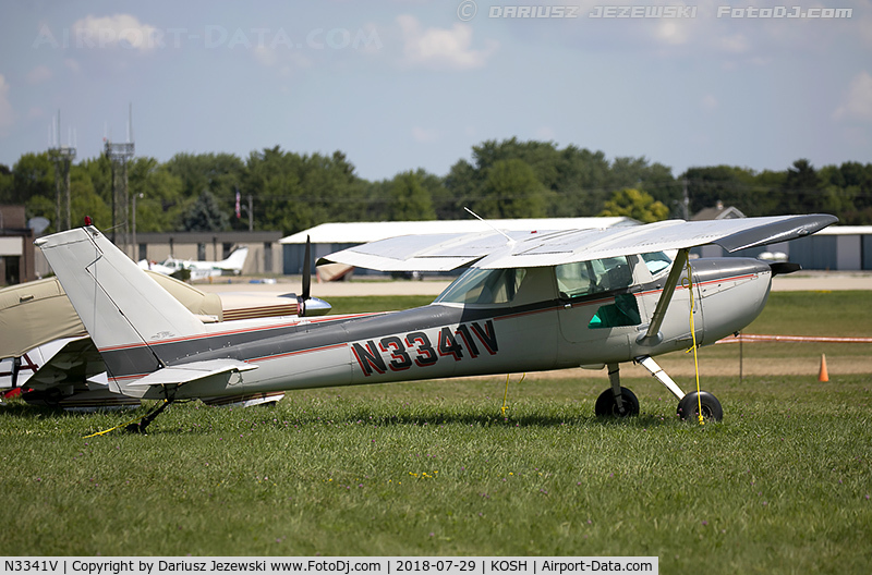 N3341V, 1974 Cessna 150M C/N 15076467, Cessna 150M  C/N 15076467, N3341V