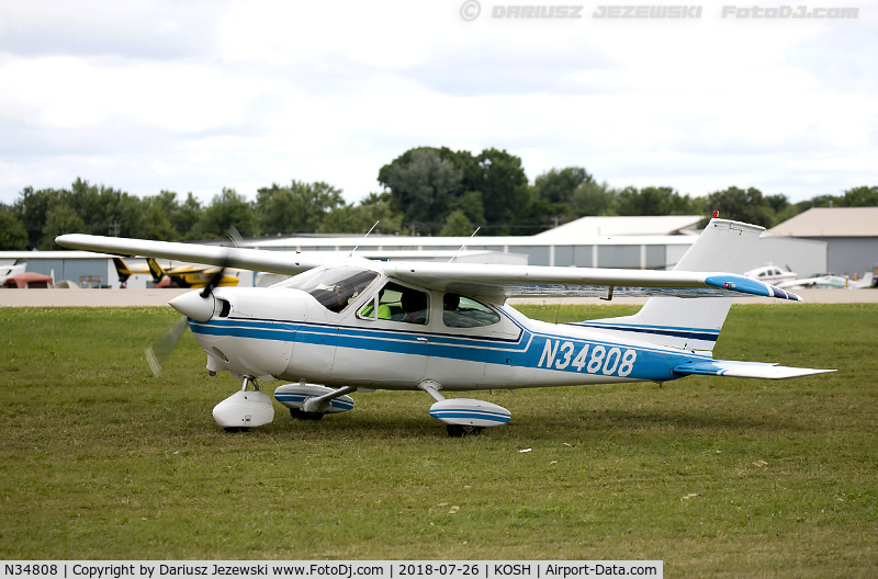 N34808, 1973 Cessna 177B Cardinal C/N 17702016, Cessna 177B Cardinal  C/N 17702016, N34808