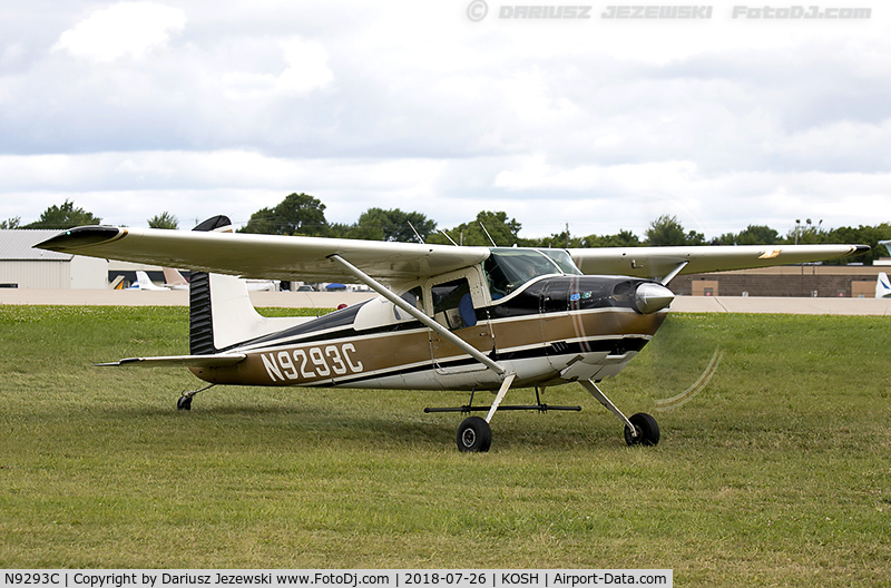 N9293C, 1955 Cessna 180 C/N 31392, Cessna 180 Skywagon  C/N 31392, N9293C