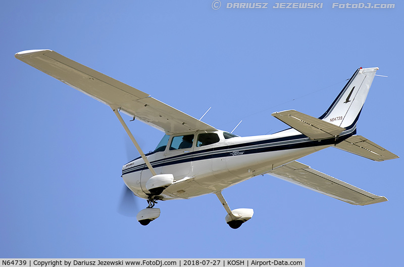 N64739, 1982 Cessna 172P C/N 17275616, Cessna 172P Skyhawk  C/N 17275616, N64739