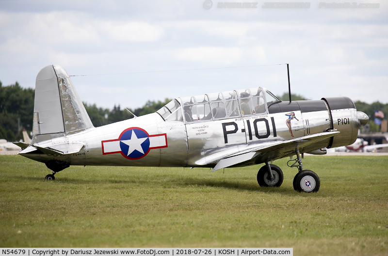 N54679, 1941 Consolidated Vultee BT-13A C/N 2990, Consolidated Vultee BT-13A Valiant C/N 2990, N54679