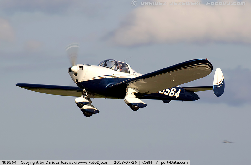 N99564, 1946 Erco 415C Ercoupe C/N 2187, Ercoupe 415-C  C/N 2187, N99564