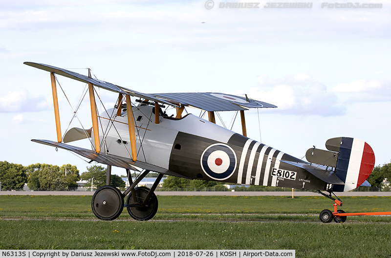 N6313S, 2010 VINTAGE AVIATOR LIMITED THE Sopwith F7.1 Snipe C/N 009, Sopwith 7F.1 Snipe - replica, C/N 0009, N6313S