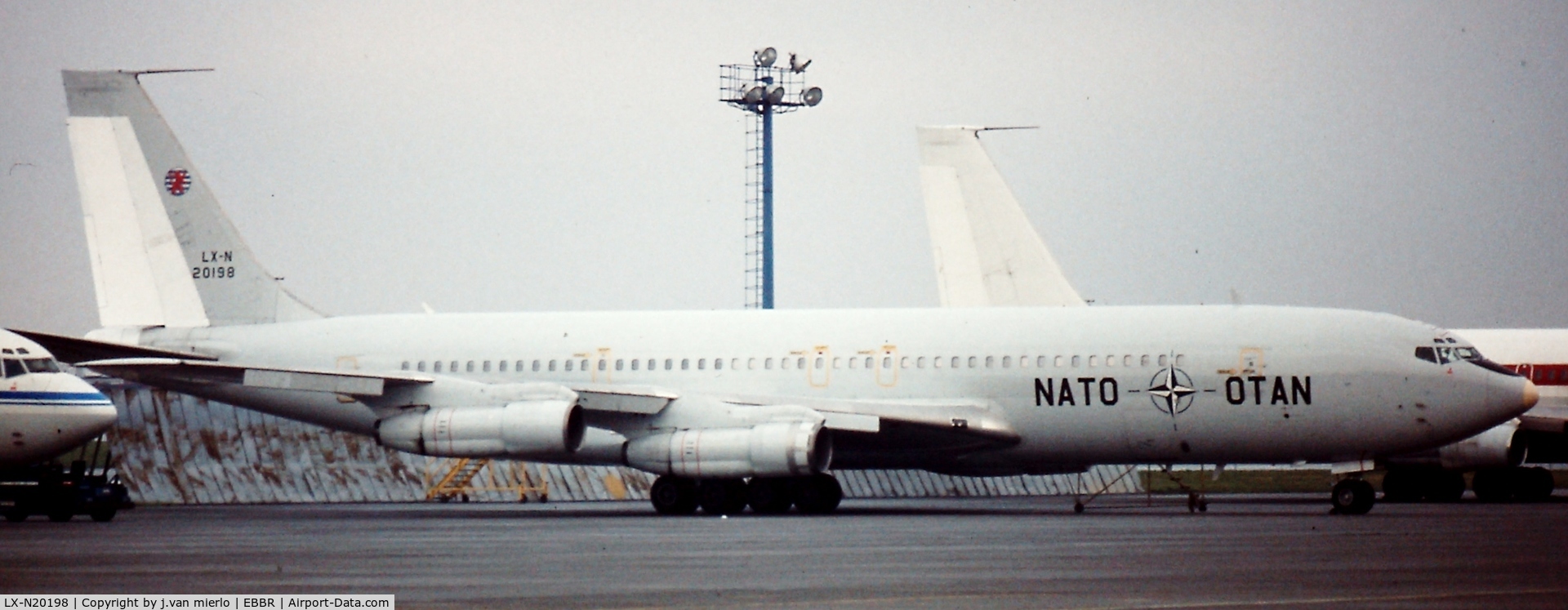 LX-N20198, 1969 Boeing 707-329C(TCA) C/N 20198, Brussels