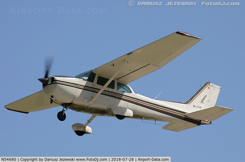 N54680, 1981 Cessna 172P C/N 17275035, Cessna 172P Skyhawk  C/N 17275035, N54680