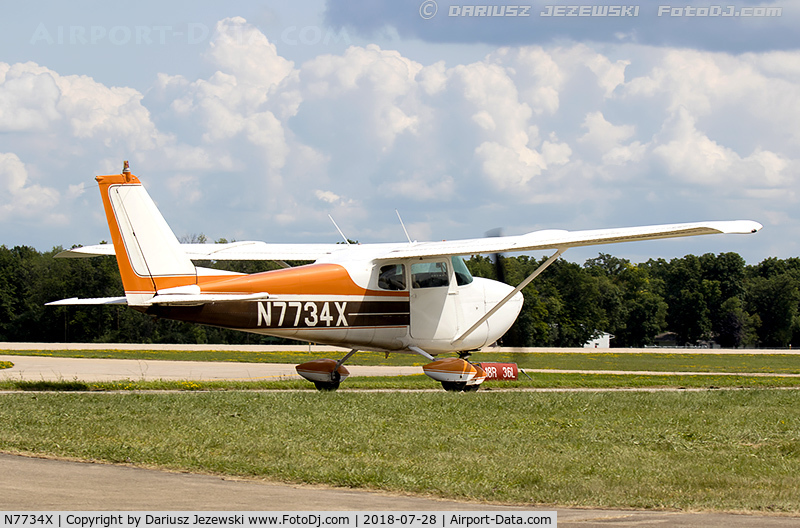 N7734X, 1961 Cessna 172B C/N 17248234, Cessna 172B Skyhawk  C/N 17248234, N7734X