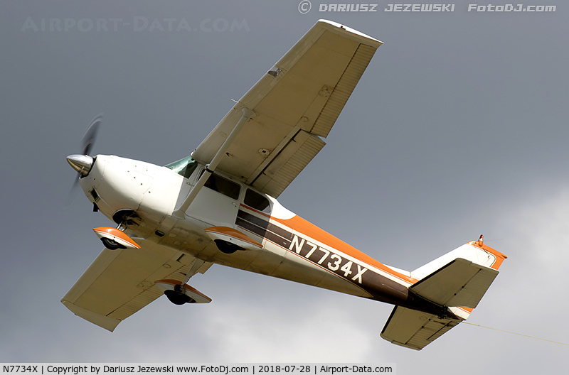 N7734X, 1961 Cessna 172B C/N 17248234, Cessna 172B Skyhawk  C/N 17248234, N7734X