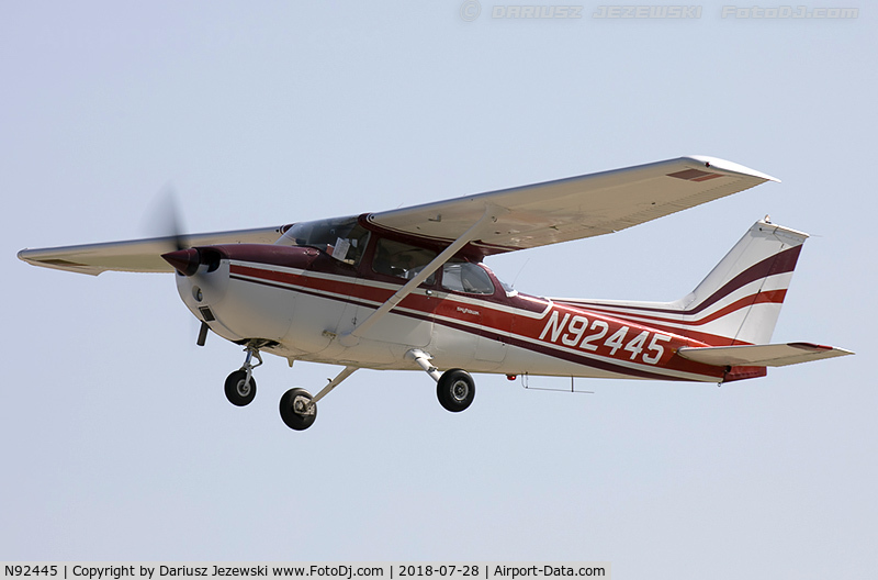 N92445, 1973 Cessna 172M C/N 17261575, Cessna 172M Skyhawk  C/N 17261575, N92445