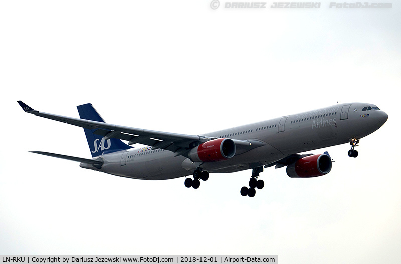 LN-RKU, 2016 Airbus A330-343 C/N 1715, Airbus A330-343 - Scandinavian Airlines - SAS  C/N 1715, LN-RKU