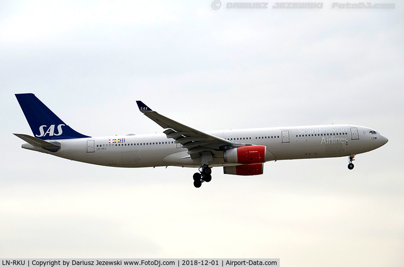 LN-RKU, 2016 Airbus A330-343 C/N 1715, Airbus A330-343 - Scandinavian Airlines - SAS  C/N 1715, LN-RKU