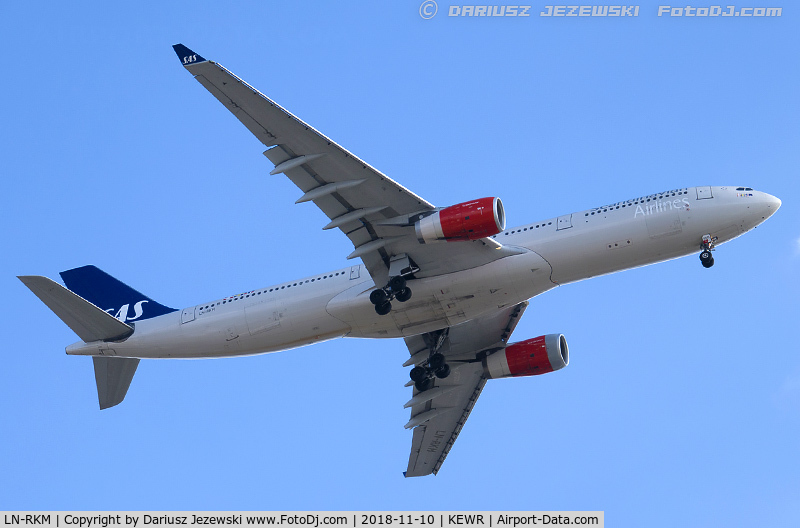 LN-RKM, 2002 Airbus A330-343X C/N 496, Airbus A330-343 - Scandinavian Airlines - SAS  C/N 496, LN-RKM