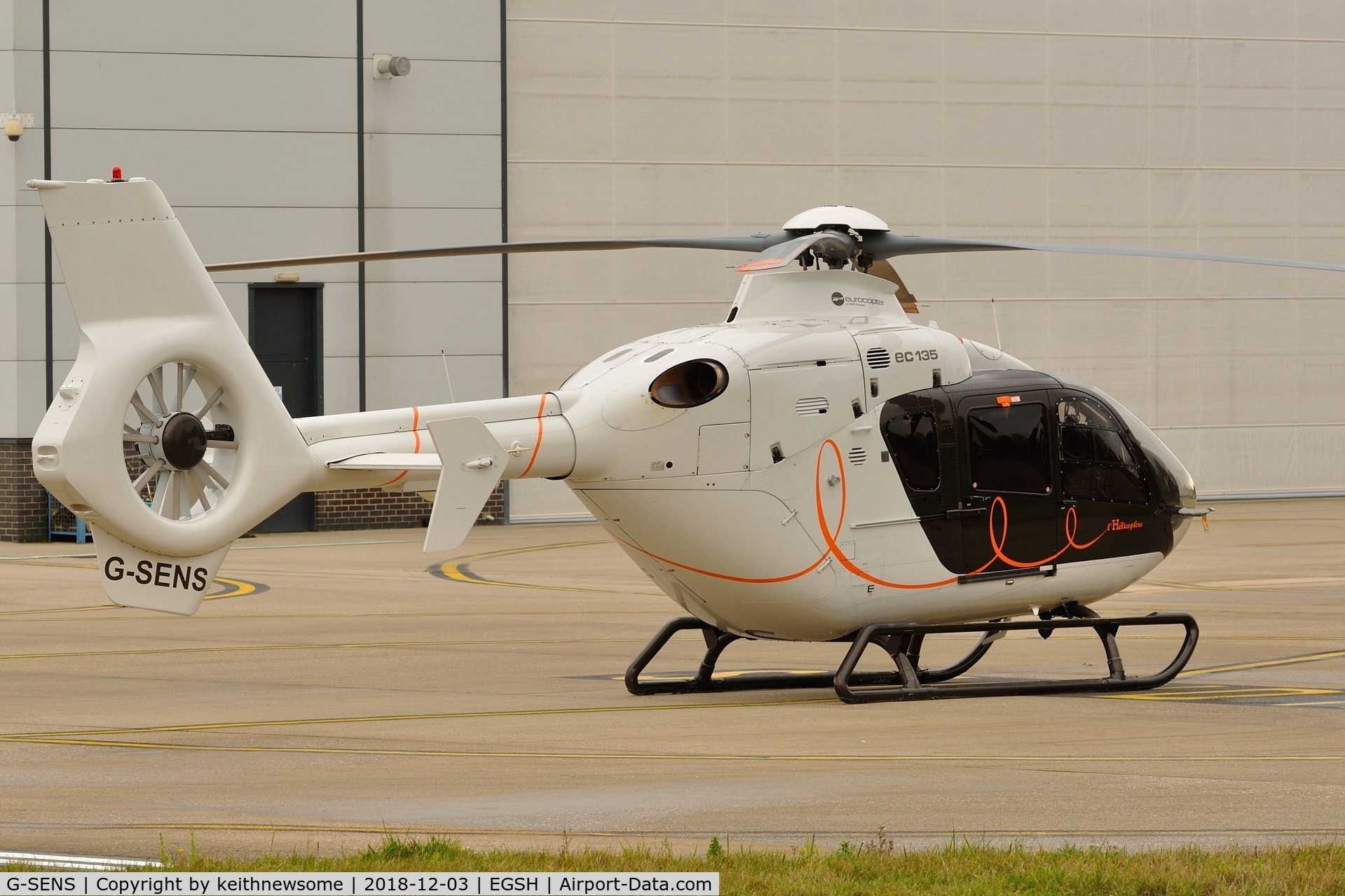 G-SENS, 2009 Eurocopter EC-135T-2+ C/N 0833, Return Visitor.