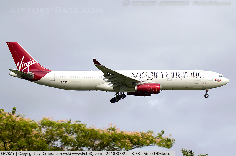 G-VRAY, 2012 Airbus A330-343X C/N 1296, Airbus A330-343 - Virgin Atlantic Airways  C/N 1296, G-VRAY