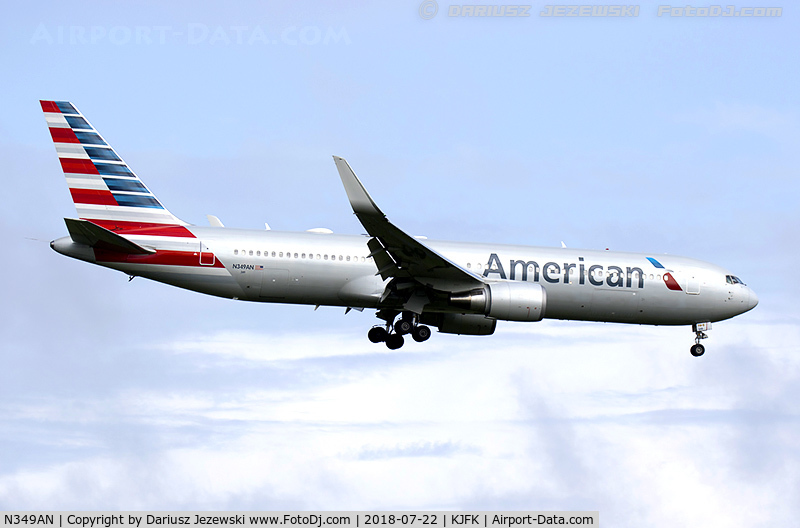 N349AN, 2003 Boeing 767-323 C/N 33088, Boeing 767-323/ER - American Airlines  C/N 33088, N349AN