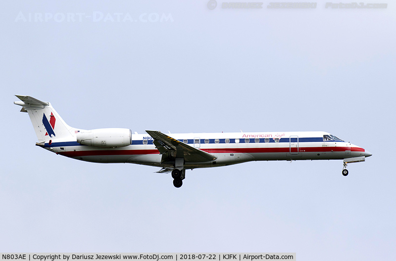N803AE, 2001 Embraer ERJ-140LR (EMB-135KL) C/N 145483, Embraer ERJ-140LR (EMB-135KL) - American Eagle  C/N 145483, N803AE