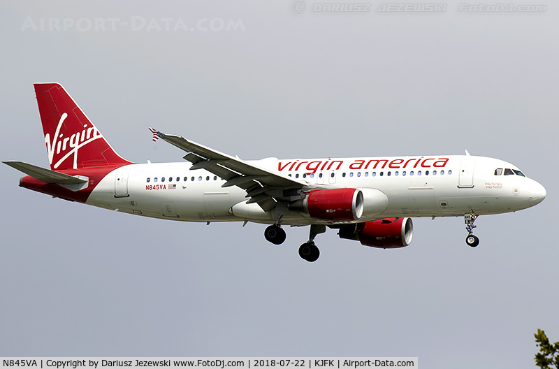N845VA, 2011 Airbus A320-214 C/N 4867, Airbus A320-214 - Virgin America  C/N 4867, N845VA