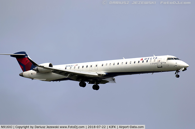 N916XJ, 2008 Bombardier CRJ-900ER (CL-600-2D24) C/N 15154, Bombardier CRJ-900 (CL-600-2D24) - Delta Connection (Endeavor Air)   C/N 15154, N916XJ