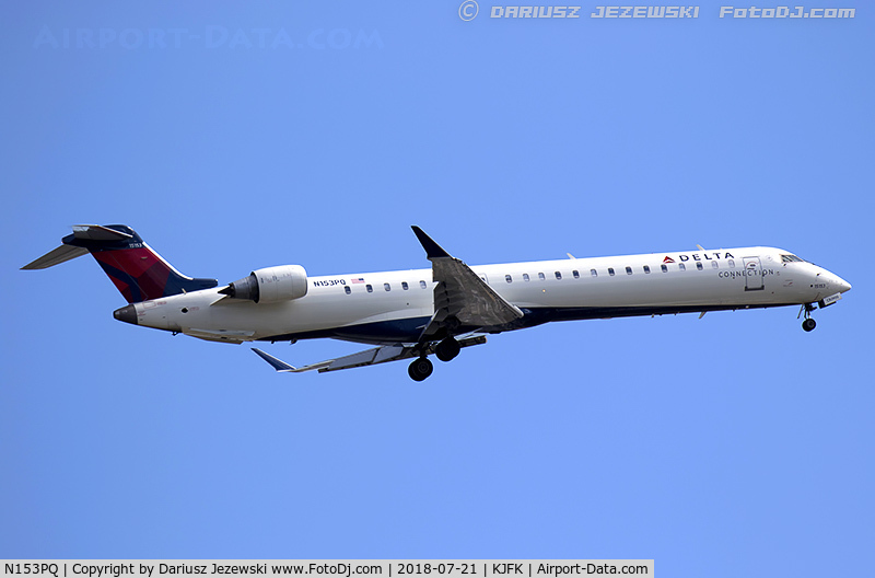 N153PQ, 2007 Bombardier CRJ-900ER (CL-600-2D24) C/N 15153, Bombardier CRJ-900 NG (CL-600-2D24) - Delta Connection (ExpressJet Airlines)   C/N 15153, N153PQ