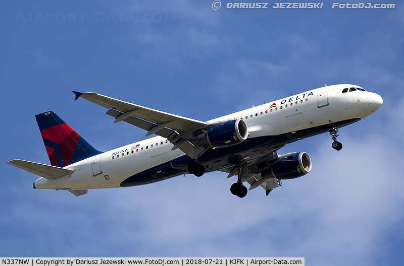 N337NW, 1992 Airbus A320-212 C/N 358, Airbus A320-212 - Delta Air Lines  C/N 358, N337NW