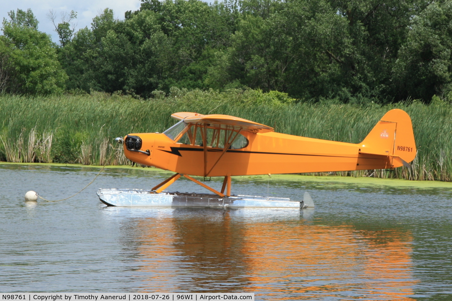 N98761, 1946 Piper J3C-65 Cub Cub C/N 18992, 946 Piper J3C-65 Cub, c/n: 18992