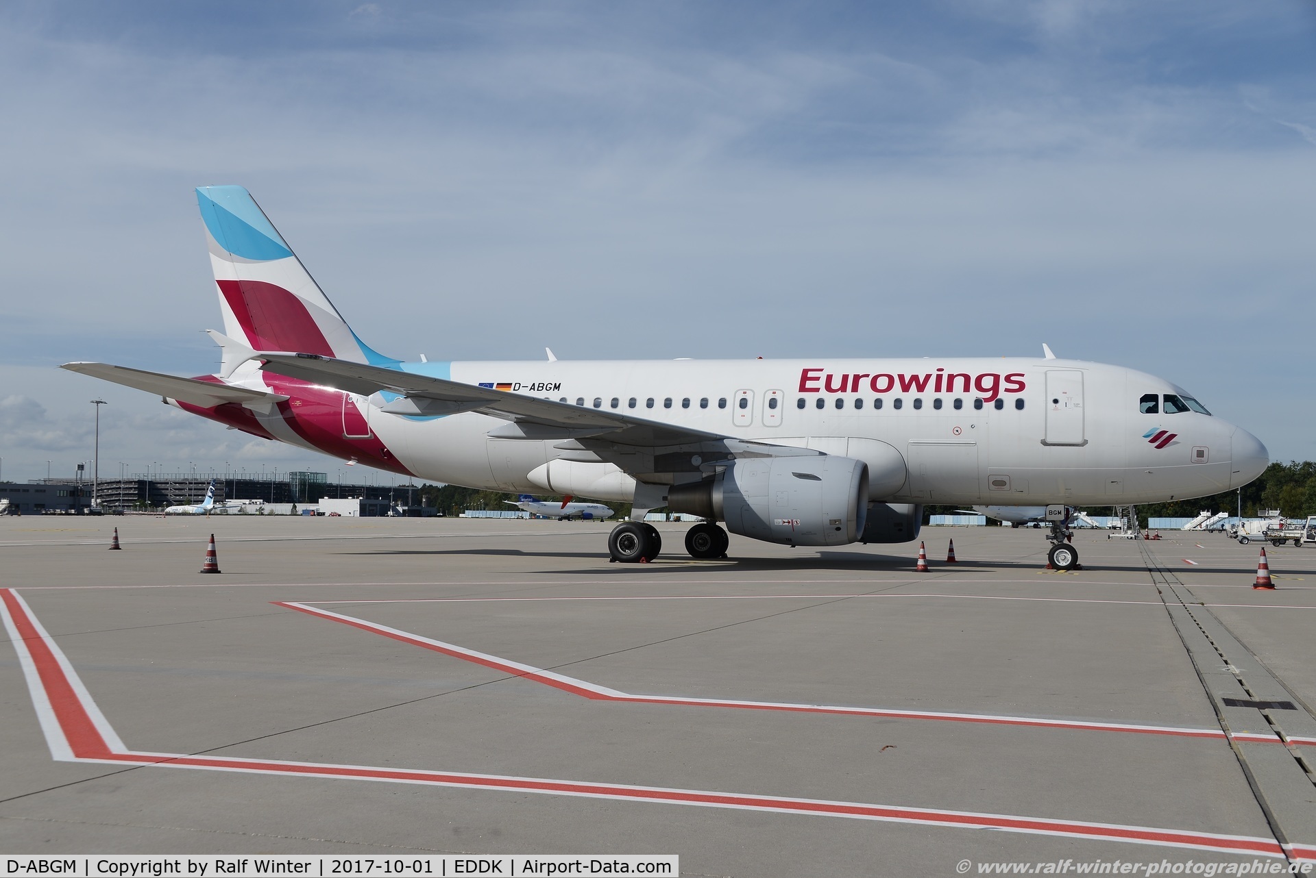 D-ABGM, 2008 Airbus A319-112 C/N 3604, Airbus A319-112 - EW EWG Eurowings ex Air Berlin - 3604 - D-ABGM - 01.10.2017 - CGN