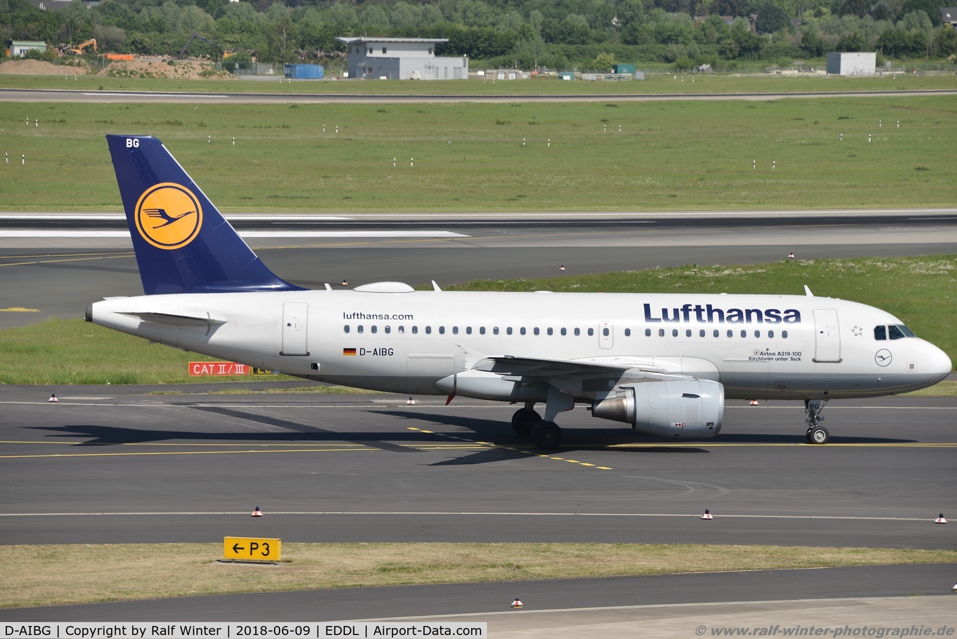 D-AIBG, 2011 Airbus A319-112 C/N 4841, Airbus A319-112 - LH DLH Lufthansa 'Kichheim unter Teck' - 4841 - D-AIBG - 09.05.2018 - DUS