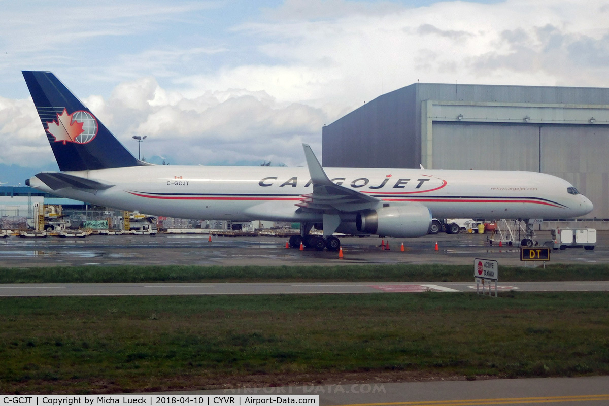 C-GCJT, 1991 Boeing 757-223 C/N 24605, At Vancouver