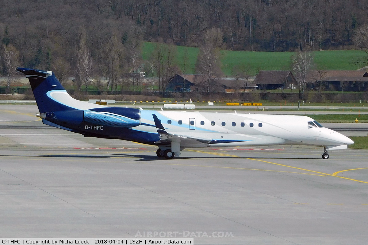 G-THFC, 2006 Embraer EMB-135BJ Legacy C/N 14500954, At Zurich